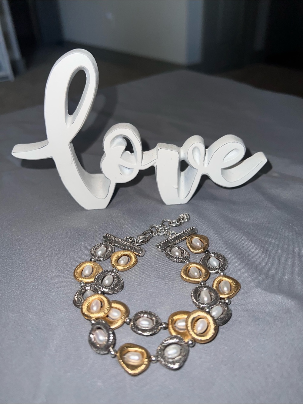 Brighton Satori two-tone pearl Bracelet - Picture 9 of 9